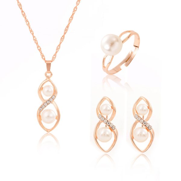 Işıltılı İnci Takı Seti