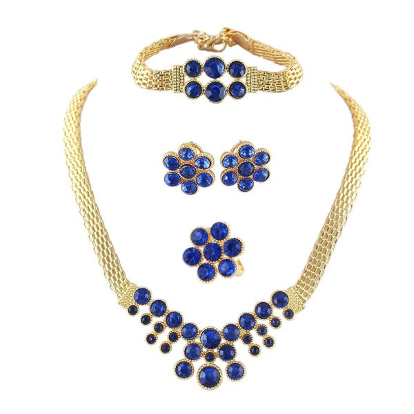 Lacivert Takı Seti