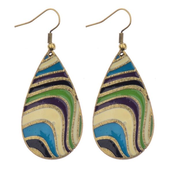 Renk Dalgaları Küpe